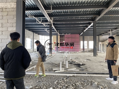 銀川裝修公司推薦|銀川拾囍宴會(huì )廳裝修設計現場(chǎng)量尺