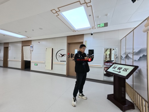 銀川臻預中醫館設計裝修改造現場(chǎng)溝通|銀川設計裝修公司